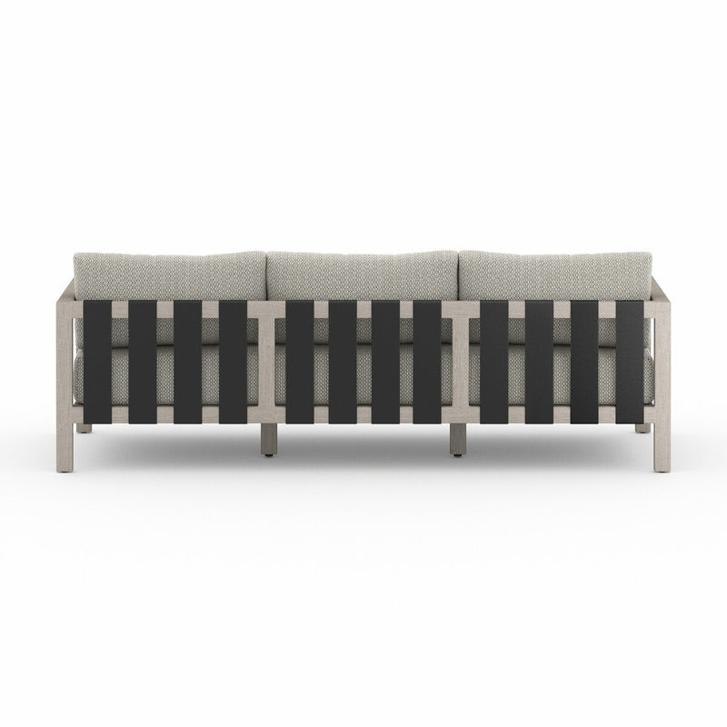 Four Hands Sonoma Outdoor Sofa – Weathered Grey-Patio Pelican