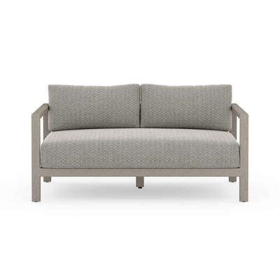 Four Hands Sonoma Outdoor Sofa – Weathered Grey-Patio Pelican