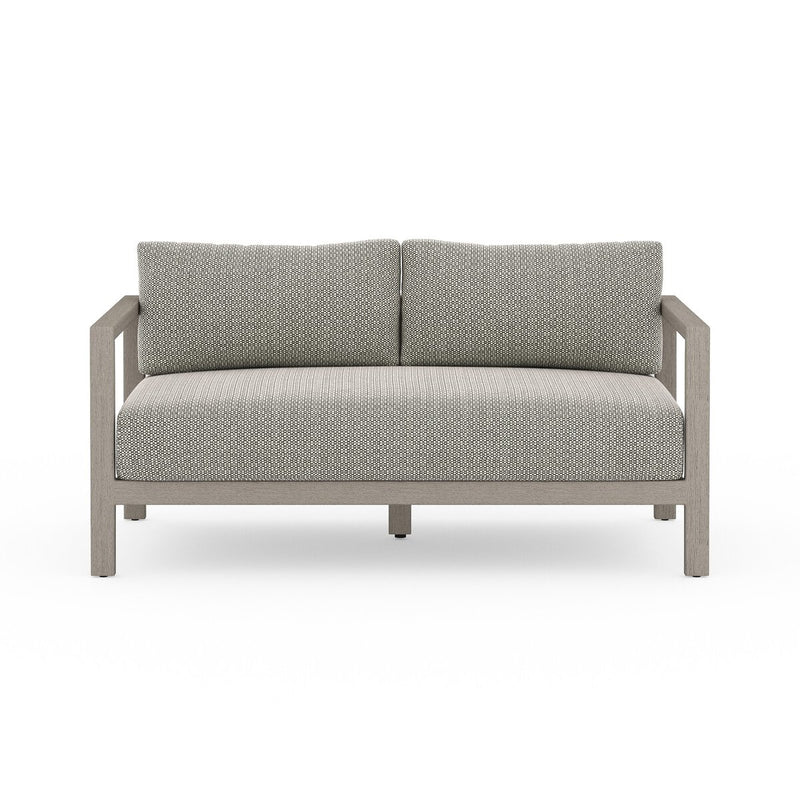 Four Hands Sonoma Outdoor Sofa – Weathered Grey-Patio Pelican