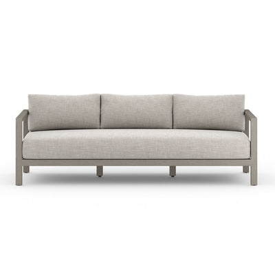 Four Hands Sonoma Outdoor Sofa – Weathered Grey-Patio Pelican