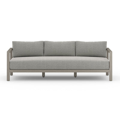 Four Hands Sonoma Outdoor Sofa – Weathered Grey-Patio Pelican
