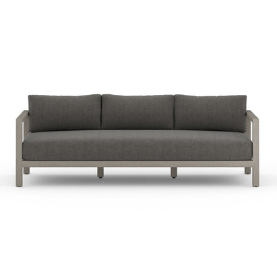 Four Hands Sonoma Outdoor Sofa – Weathered Grey-Patio Pelican