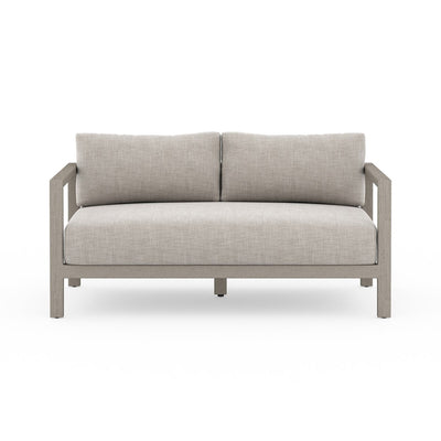 Four Hands Sonoma Outdoor Sofa – Weathered Grey-Patio Pelican