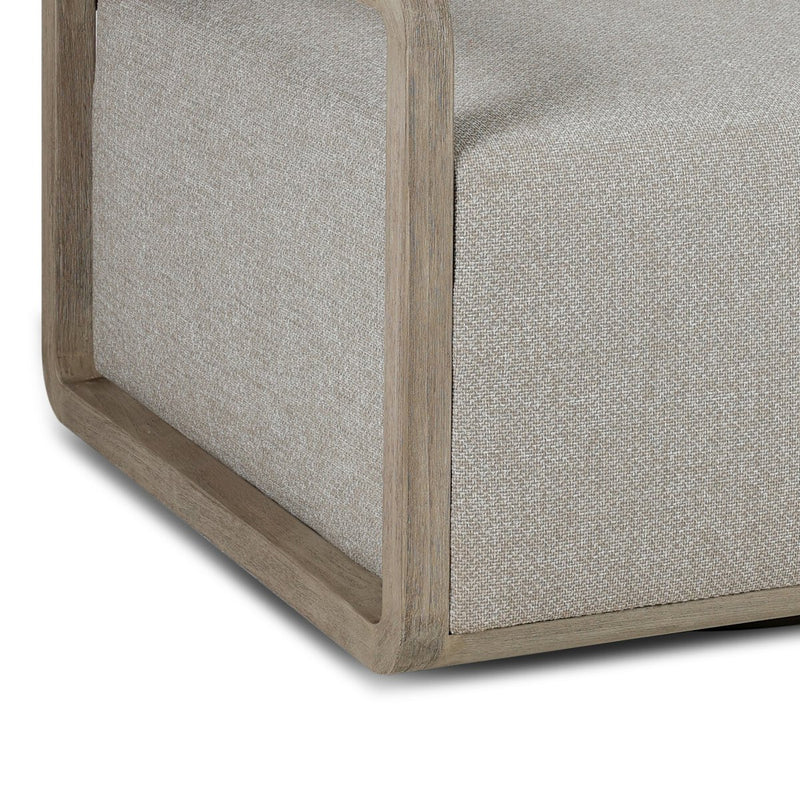 Four Hands Stroud Outdoor Swivel Chair-Patio Pelican