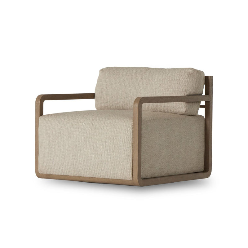 Four Hands Stroud Outdoor Swivel Chair-Patio Pelican