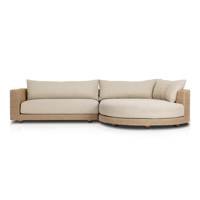 Four Hands Sylvan Outdoor 2-Piece Sectional Sofa With Chaise-Patio Pelican