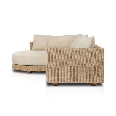 Four Hands Sylvan Outdoor 2-Piece Sectional Sofa With Chaise-Patio Pelican