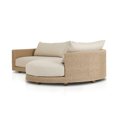 Four Hands Sylvan Outdoor 2-Piece Sectional Sofa With Chaise-Patio Pelican