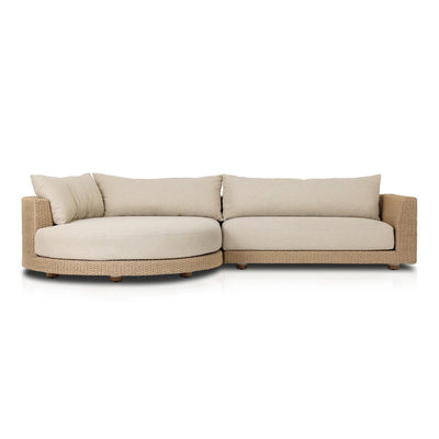 Four Hands Sylvan Outdoor 2-Piece Sectional Sofa With Chaise-Patio Pelican
