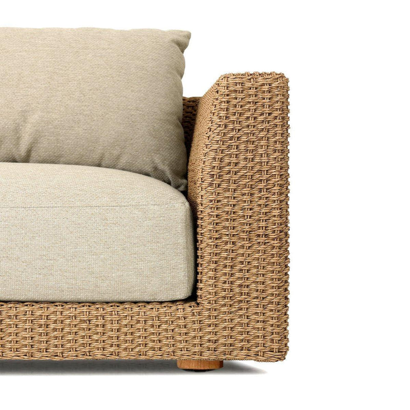 Four Hands Sylvan Outdoor 3-Piece Sectional Sofa-Patio Pelican