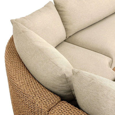 Four Hands Sylvan Outdoor 3-Piece Sectional Sofa-Patio Pelican