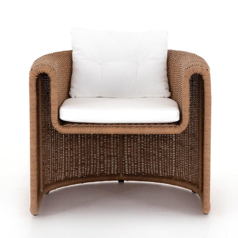 Four Hands Tucson Woven Outdoor Chair-Patio Pelican