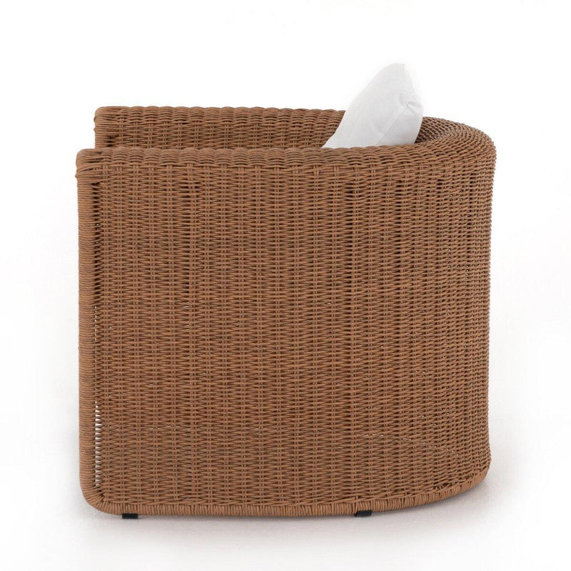 Four Hands Tucson Woven Outdoor Chair-Patio Pelican