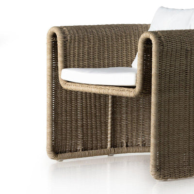 Four Hands Tucson Woven Outdoor Chair-Patio Pelican