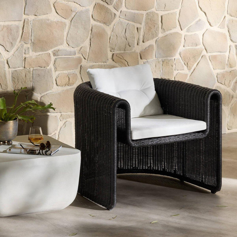 Four Hands Tucson Woven Outdoor Chair-Patio Pelican