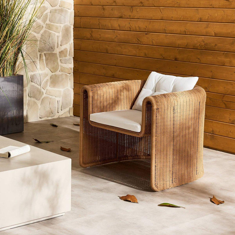 Four Hands Tucson Woven Outdoor Chair-Patio Pelican