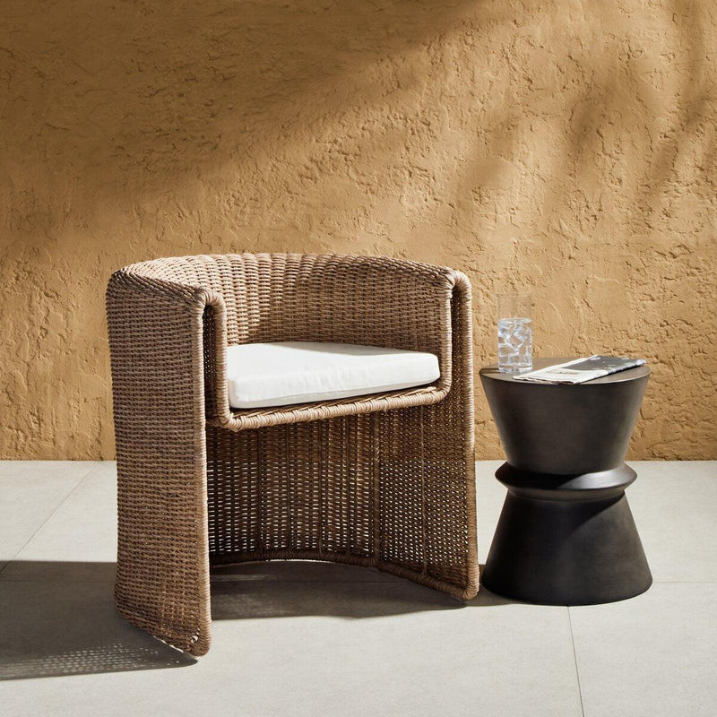 Four Hands Tucson Woven Outdoor Chair-Patio Pelican