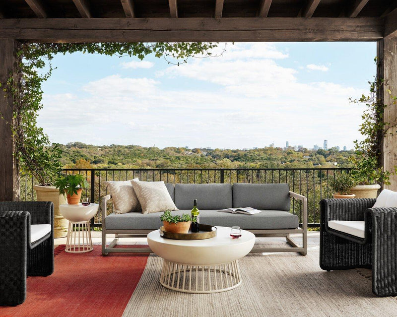 Four Hands Tucson Woven Outdoor Chair-Patio Pelican
