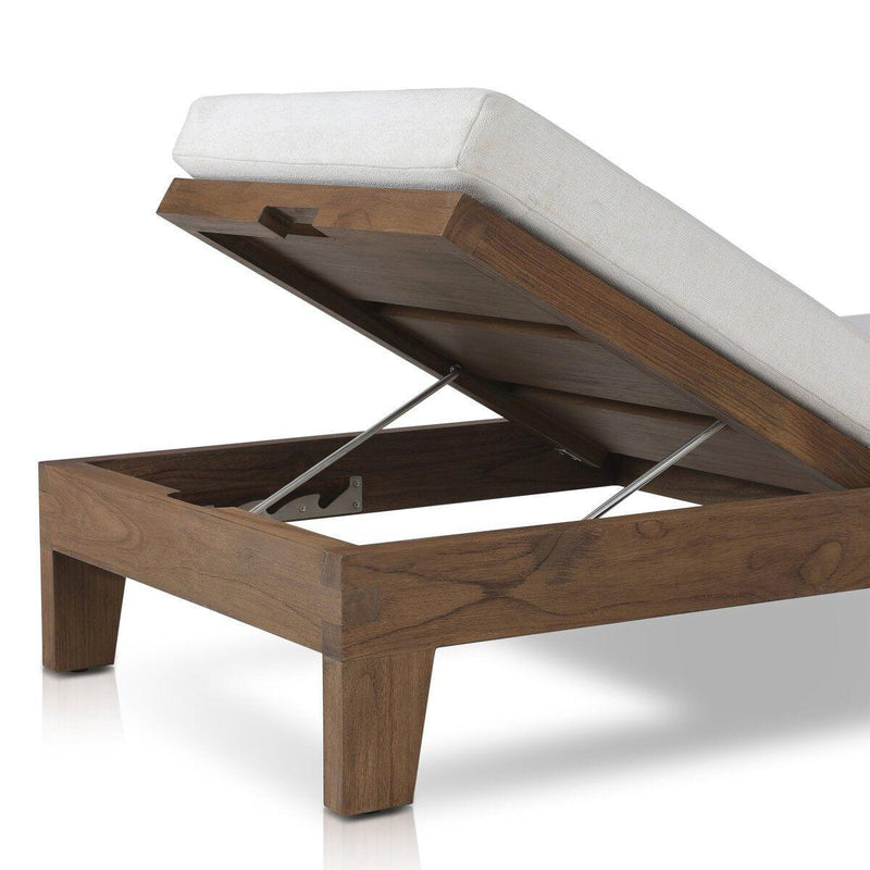 Four Hands Verona Outdoor Chaise-Patio Pelican