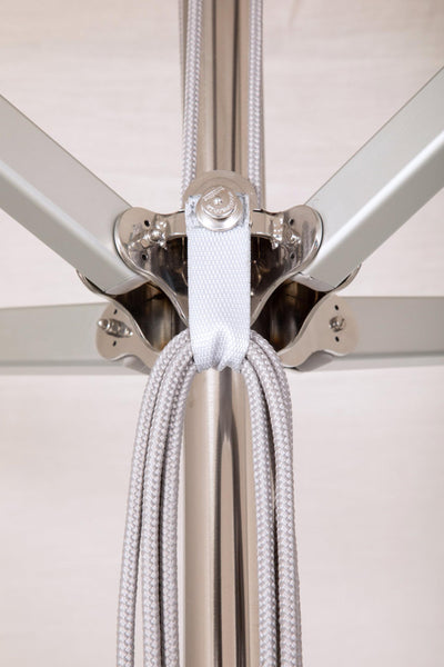 Inox Center Pole Umbrella - Woodline Shade Solutions-Patio Pelican