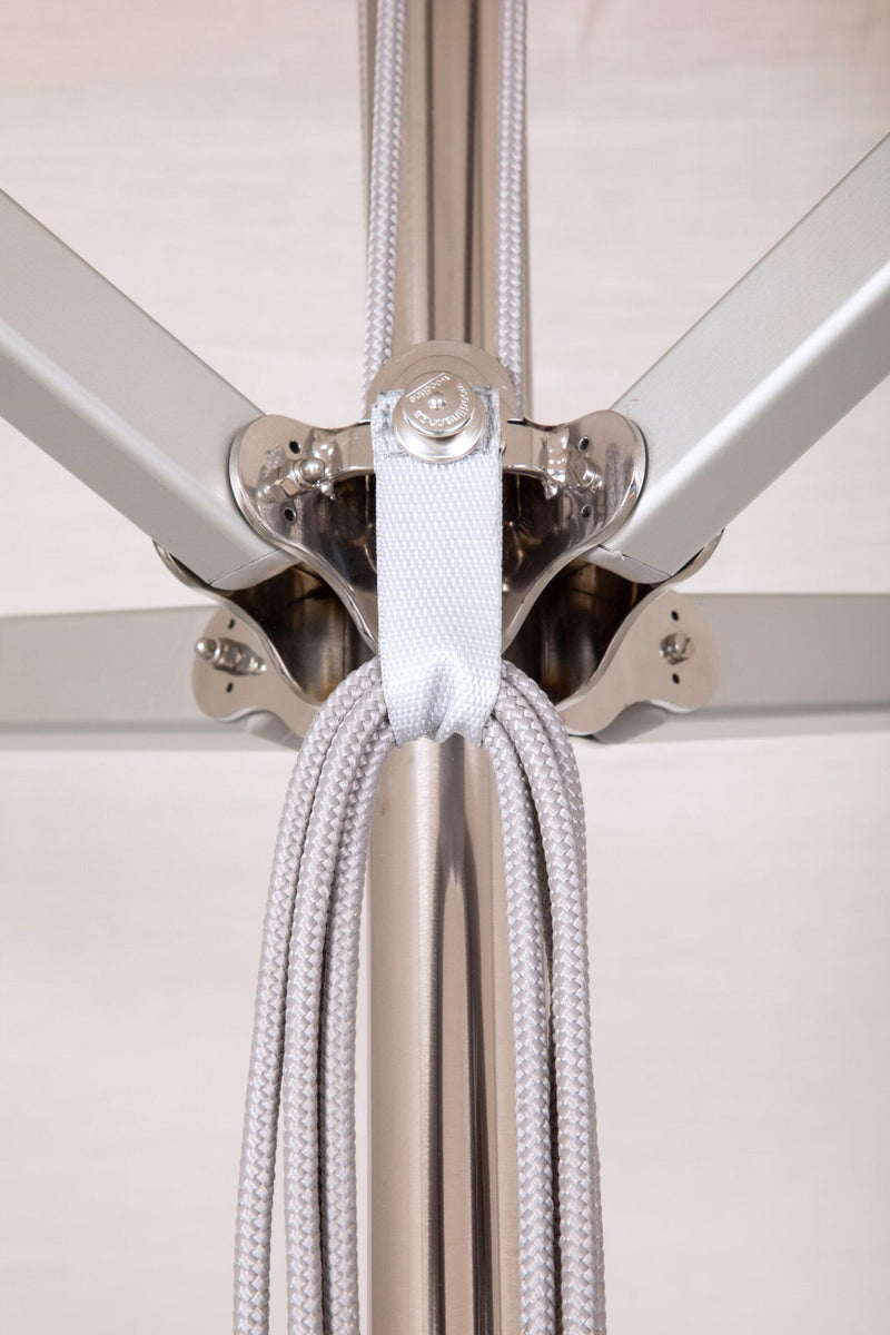 Inox Center Pole Umbrella - Woodline Shade Solutions-Patio Pelican