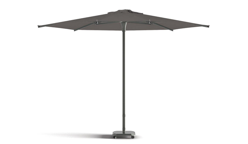 Jardinico JCP-101 Centerpost 9' Hexagon Umbrella Navy / Charcoal