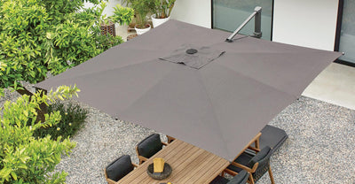 Jardinico JCP-301 Sidepost 10' Square Umbrella-Patio Pelican