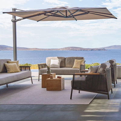 Jardinico JCP-301 Sidepost 10' Square Umbrella-Patio Pelican
