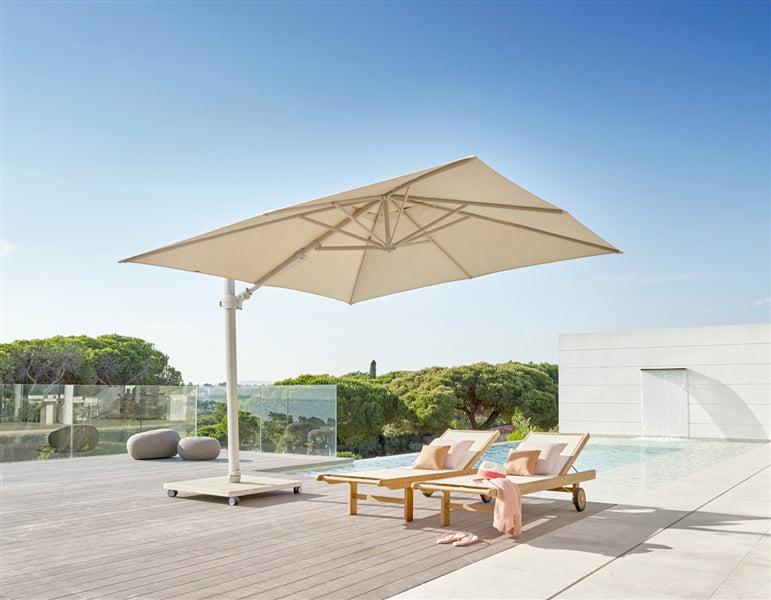 jcp patio umbrella Jardinico JCP-301 Sidepost 10' Square Umbrella – Patio Pelican