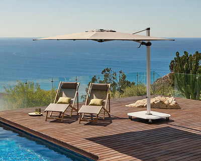 Jardinico JCP-301 Sidepost 10' Square Umbrella-Patio Pelican