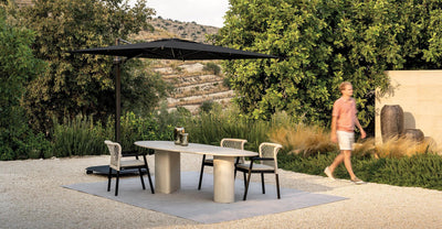 Jardinico JCP-301 Sidepost 11.5' Octagon Umbrella-Patio Pelican
