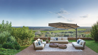 Jardinico JCP-301 Sidepost 11.5' Octagon Umbrella-Patio Pelican