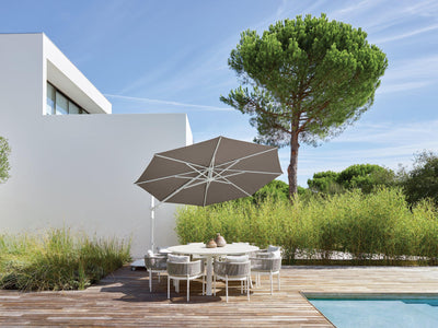 Jardinico JCP-301 Sidepost 11.5' Octagon Umbrella-Patio Pelican
