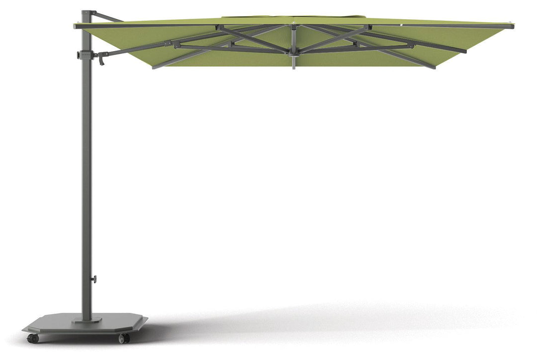 Jardinico Caractère 4 Series 370 x 370 cm alu teak / pitch