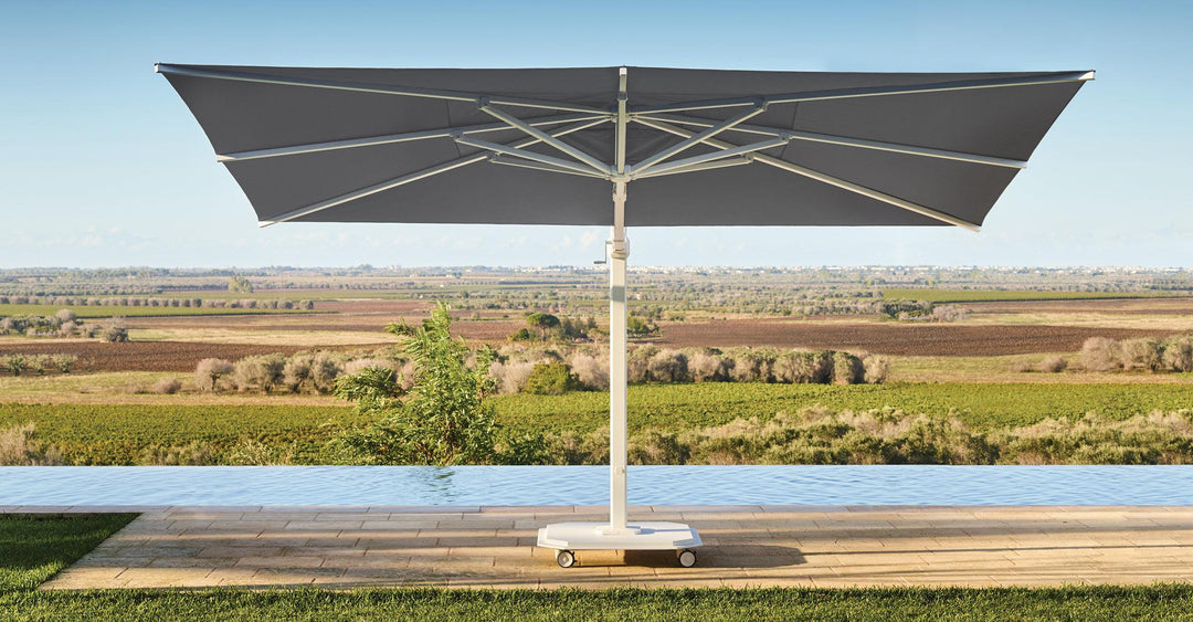 Jardinico JCP-401 Sidepost 10' x 14' Rectangular Umbrella – Patio Pelican