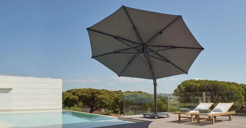 Jardinico JCP-401 Sidepost Octagon Umbrella-Patio Pelican