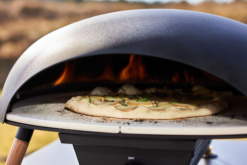 Le Feu Turtle Black Gas Powered Pizza Oven-Patio Pelican