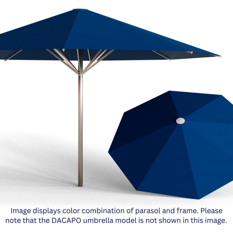 11 ft round many spokes patio umbrella May Parasols 11' 6" Dacapo Round Umbrella – Patio Pelican