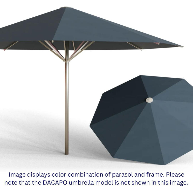 11 ft round many spokes patio umbrella May Parasols 11' 6" Dacapo Round Umbrella – Patio Pelican
