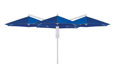 May Parasols 13' 1" Quad Rialto Round Umbrella-Patio Pelican