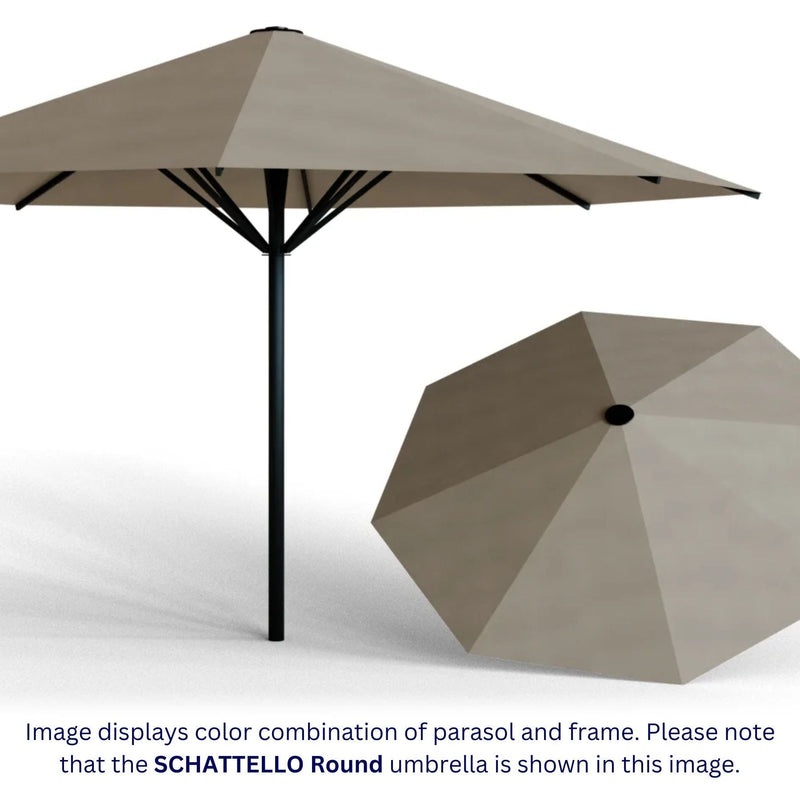 May Parasols 13’ 1″ x 16’ 5″ Schattello Rectangular Umbrella-Patio Pelican