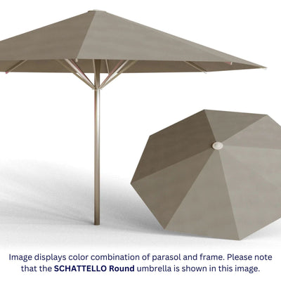 May Parasols 13’ 1″ x 16’ 5″ Schattello Rectangular Umbrella-Patio Pelican