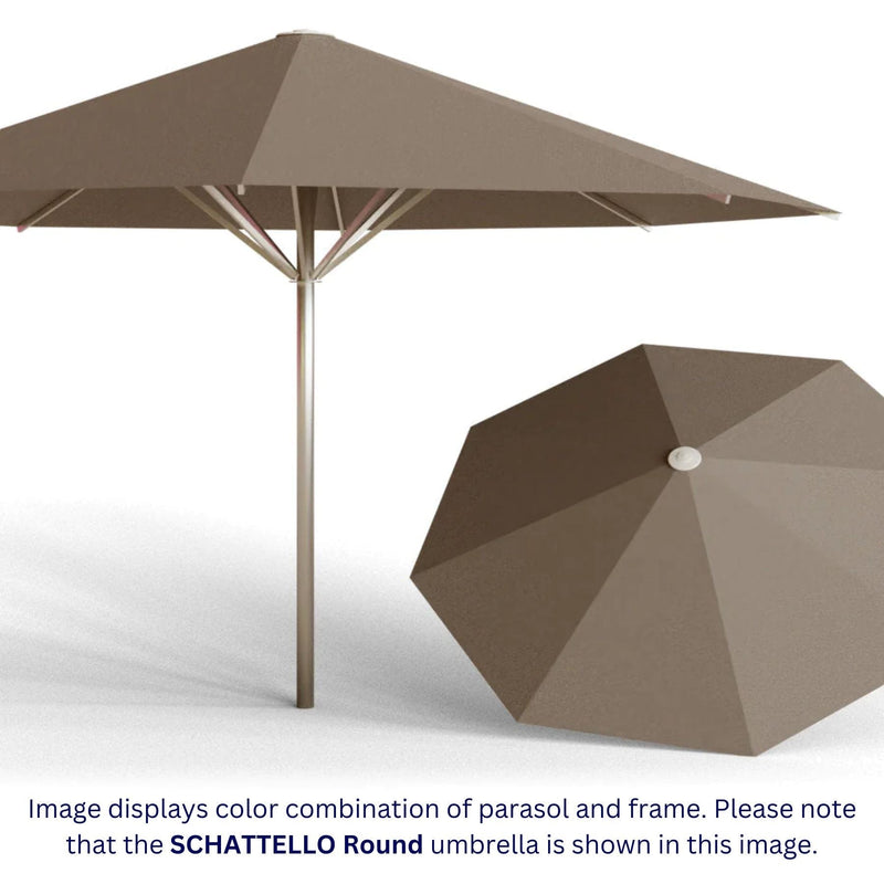 May Parasols 13’ 1″ x 16’ 5″ Schattello Rectangular Umbrella-Patio Pelican