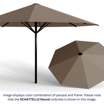 May Parasols 13’ 1″ x 16’ 5″ Schattello Rectangular Umbrella-Patio Pelican