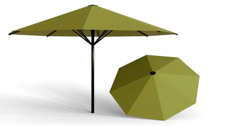 May Parasols 16’ 5″ Schattello Round Umbrella-Patio Pelican