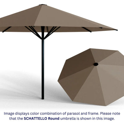 May Parasols 16’ 5″ Schattello Square Umbrella-Patio Pelican