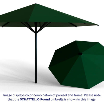 May Parasols 9’ 10” x 13’ 1″ Schattello Rectangular Umbrella-Patio Pelican