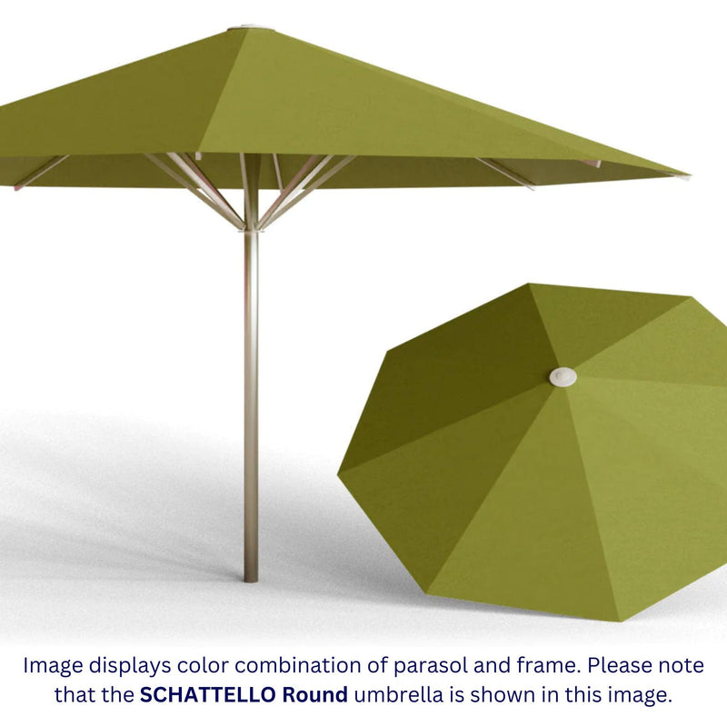 May Parasols 9’ 10” x 13’ 1″ Schattello Rectangular Umbrella-Patio Pelican