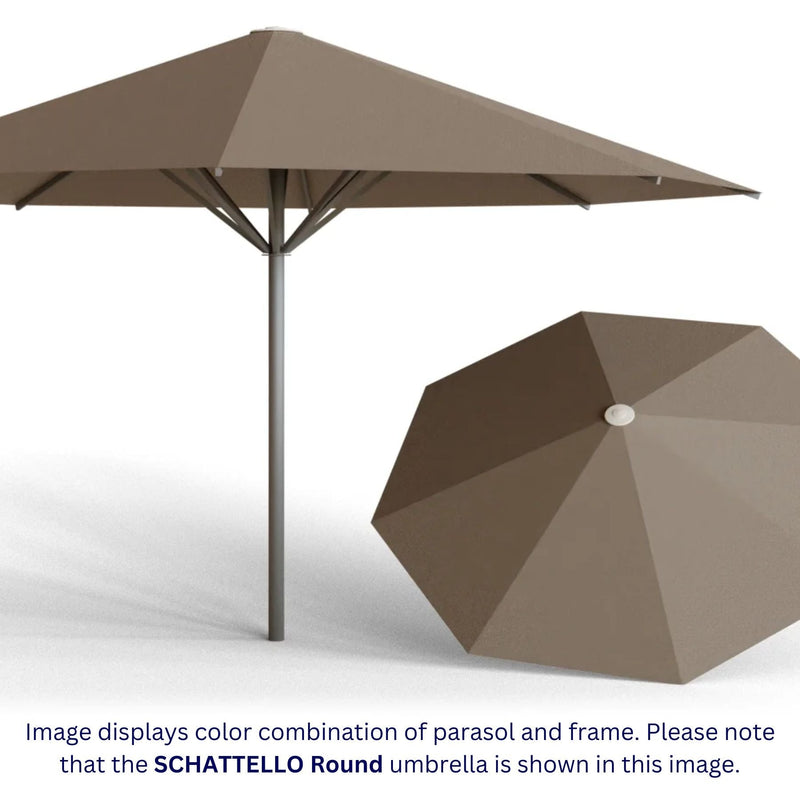 May Parasols 9’ 10” x 13’ 1″ Schattello Rectangular Umbrella-Patio Pelican