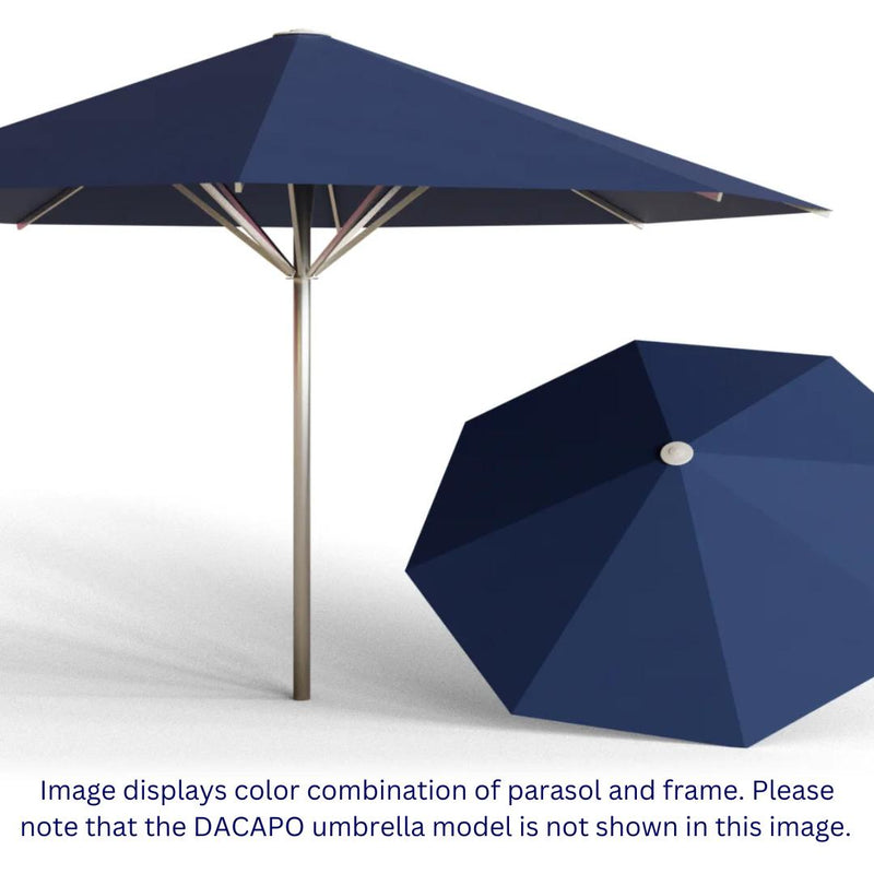 May Parasols Dacapo Oval Umbrella-Patio Pelican